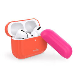 Mozik - Puro Silicon Case ICON FLUO for Airpods Pro. Orange - TechMarket