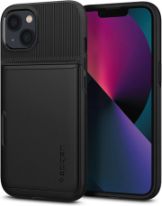 e-shop.gr - SPIGEN SLIM ARMOR CS IPHONE 13 BLACK - TechMarket