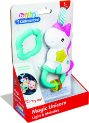 e-shop.gr - AS BABY CLEMENTONI INTERACTIVE RATTLE FUN UNICORN SHAKE PLAY (1000-17333) - TechMarket