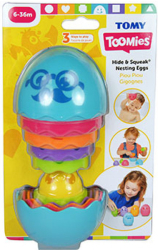 e-shop.gr - AS TOMY HIDE SQUEAK NESTING EGGS PIOU PIOU GIGOGNES BLUE (1000-73080) - TechMarket