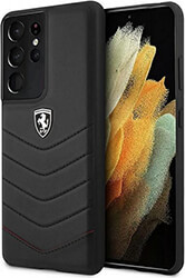 e-shop.gr - FERRARI FACEPLATE CASE FEOSIHCS21MBK FOR SAMSUNG S21 PLUS BLACK - TechMarket