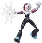 e-shop.gr - HASBRO MARVEL: SPIDER-MAN BEND AND FLEX - GHOST-SPIDER ACTION FIGURE (15CM) (E7688) - TechMarket