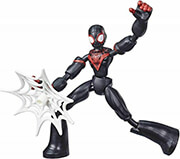 e-shop.gr - HASBRO MARVEL: SPIDER-MAN BEND AND FLEX - MILES MORALES ACTION FIGURE (15CM) (E7687) - TechMarket