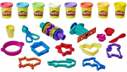 e-shop.gr - HASBRO PLAY-DOH - LARGE STORAGE BOX WITH 20 TOOLS (E9099) - TechMarket
