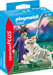 e-shop.gr - PLAYMOBIL 70382 ΑΣΙΑΤΙΣΣΑ ΠΟΛΕΜΙΣΤΡΙΑ ΜΕ ΛΕΥΚΗ ΤΙΓΡΗ - TechMarket