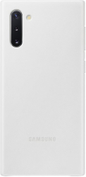 e-shop.gr - SAMSUNG GALAXY NOTE 10 LEATHER COVER EF-VN970LW WHITE - TechMarket