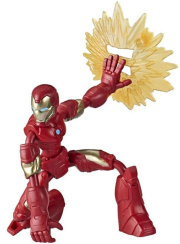 e-shop.gr - HASBRO MARVEL: AVENGERS BEND AND FLEX - IRON MAN ACTION FIGURE (15CM) (E7870) - TechMarket