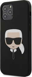 e-shop.gr - KARL LAGERFELD ORIGINAL FACEPLATE BACK COVER CASE KLHCP12MSLKHBK IPHONE 12 / 12 PRO BLACK - TechMarket