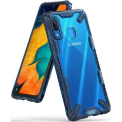 Mozik - Ringke Fusion X θήκη για το Samsung Galaxy A30. Space Blue - TechMarket