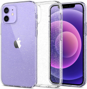 e-shop.gr - SPIGEN LIQUID CRYSTAL CASE FOR IPHONE 12 / 12 PRO GLITTER TRANSPARENT - TechMarket
