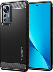 e-shop.gr - SPIGEN RUGGED ARMOR BLACK FOR XIAOMI 12 LITE - TechMarket
