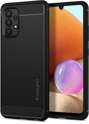e-shop.gr - SPIGEN RUGGED ARMOR FOR SAMSUNG A52 LTE / A52 5G BLACK - TechMarket
