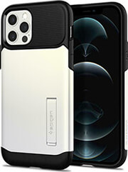 e-shop.gr - SPIGEN SLIM ARMOR WHITE FOR IPHONE 12/PRO - TechMarket