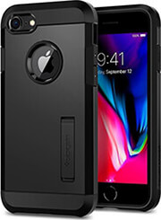 e-shop.gr - SPIGEN TOUGH ARMOR 2 BACK COVER CASE FOR APPLE IPHONE 7/8 BLACK - TechMarket