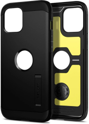 e-shop.gr - SPIGEN TOUGH ARMOR CASE FOR IPHONE 12 PRO MAX BLACK - TechMarket