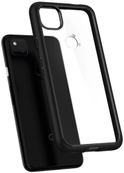 e-shop.gr - SPIGEN ULTRA HYBRID BACK COVER CASE FOR GOOGLE PIXEL 4A MATTE BLACK - TechMarket