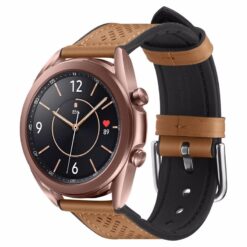 Mozik - Spigen Retro Fit λουράκι για Samsung Galaxy Watch 3 (41mm). Brown - TechMarket