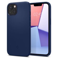 Mozik - Spigen Silicone Fit θήκη για iPhone 13. Navy Blue - TechMarket