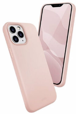 Mozik - Uniq Lino Hue θήκες για iPhone 12 Pro/ 12. Blush Pink - TechMarket