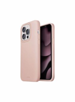 Mozik - Uniq Lino Hue θήκη για iPhone 13 Pro Max. Blush Pink - TechMarket