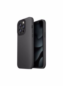 Mozik - Uniq Lino Hue θήκη για iPhone 13 Pro. Ink Black - TechMarket