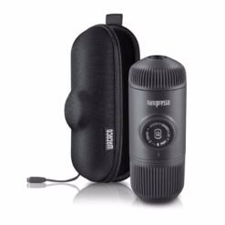 Mozik - Wacaco NanoPresso GR Portable Espresso Machine + Hard Case, Dark Grey - TechMarket