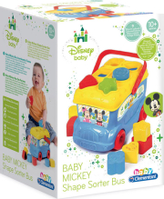 e-shop.gr - AS BABY CLEMENTONI DISNEY BABY - BABY MICKEY SHAPE SORTER BUS (1000-14395) - TechMarket