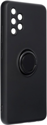 e-shop.gr - FORCELL SILICONE RING CASE FOR SAMSUNG GALAXY A32 LTE ( 4G ) BLACK - TechMarket