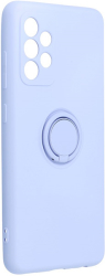e-shop.gr - FORCELL SILICONE RING CASE FOR SAMSUNG GALAXY A52 5G / A52 LTE ( 4G ) / A52S VIOLET - TechMarket