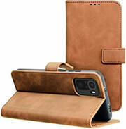 e-shop.gr - FORCELL TENDER BOOK CASE FOR XIAOMI REDMI 9AT / REDMI 9A BROWN - TechMarket