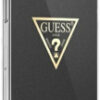 e-shop.gr - GUESS IPHONE 12 MINI 5,4 GUHCP12SPCUMPTBK BLACK HARD BACK COVER CASE METALLIC COLLECTION - TechMarket