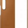 e-shop.gr - LEATHER COVER FOR SAMSUNG GALAXY Z FOLD3 5G F926 EF-VF926LA CAMEL BROWN - TechMarket
