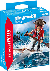 e-shop.gr - PLAYMOBIL 70598 ΠΕΙΡΑΤΗΣ ΜΕ ΣΧΕΔΙΑ ΚΑΙ ΣΦΥΡΟΚΕΦΑΛΟΣ ΚΑΡΧΑΡΙΑΣ - TechMarket