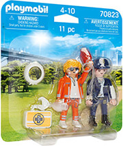 e-shop.gr - PLAYMOBIL 70823 DUOPACK ΔΙΑΣΩΣΤΗΣ ΚΑΙ ΑΣΤΥΝΟΜΙΚΟΣ - TechMarket