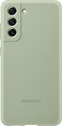 e-shop.gr - SAMSUNG SILICONE COVER EF-PG990 GALAXY S21 FE G990 OLIVE GREEN EF-PG990TM - TechMarket