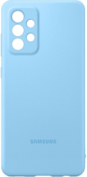 e-shop.gr - SAMSUNG SILICONE COVER GALAXY A52 EF-PA525TL BLUE - TechMarket