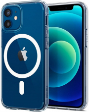 e-shop.gr - SPIGEN HYBRID MAG MAGSAFE CASE FOR IPHONE 12 MINI WHITE - TechMarket