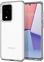 e-shop.gr - SPIGEN LIQUID CRYSTAL BACK COVER FOR SAMSUNG S20 ULTRA TRANSPARENT - TechMarket