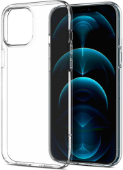 e-shop.gr - SPIGEN LIQUID CRYSTAL CASE FOR IPHONE 12 PRO MAX TRANSPARENT - TechMarket
