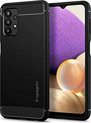 e-shop.gr - SPIGEN RUGGED ARMOR BLACK FOR GALAXY A32 5G - TechMarket