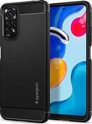 e-shop.gr - SPIGEN RUGGED ARMOR BLACK FOR XIAOMI REDMI NOTE 11S/11 - TechMarket