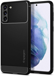 e-shop.gr - SPIGEN RUGGED ARMOR FOR SAMSUNG S21 PLUS MATTE BLACK - TechMarket