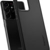 e-shop.gr - SPIGEN THIN FIT CASE FOR SAMSUNG GALAXY S21 ULTRA BLACK - TechMarket
