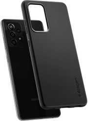 e-shop.gr - SPIGEN THIN FIT FOR SAMSUNG A52 LTE / A52 5G BLACK - TechMarket