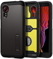 e-shop.gr - SPIGEN TOUGH ARMOR FOR SAMSUNG XCOVER 5 GUNMETAL - TechMarket