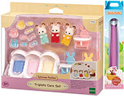 e-shop.gr - SYLVANIAN FAMILIES: TRIPLETS CARE SET (5532) (14346) - TechMarket
