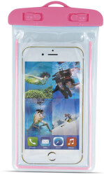 e-shop.gr - WATERPROOF CASE GLOW 4.8-5.8'' 175X105MM PINK - TechMarket