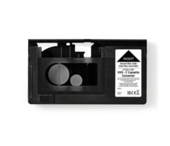 Snatch - Αντάπτορας Για Κασέτες VHS-C σε VHS NEDIS VCON110BK - TechMarket