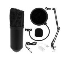 Snatch - Σετ Studio με Μικρόφωνο, Βάση Στήριξης και Anti-Pop Φίλτρο SPM 8957 - TechMarket